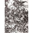 thumbnail image 1 of The Four Horsemen of The Apocalypse Poster Print by Albrecht Durer, 1 of 2