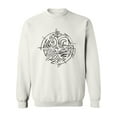 thumbnail image 1 of The Four Natural Elements Sweatshirt Men -Image by Shutterstock, Male x-Large, 1 of 4