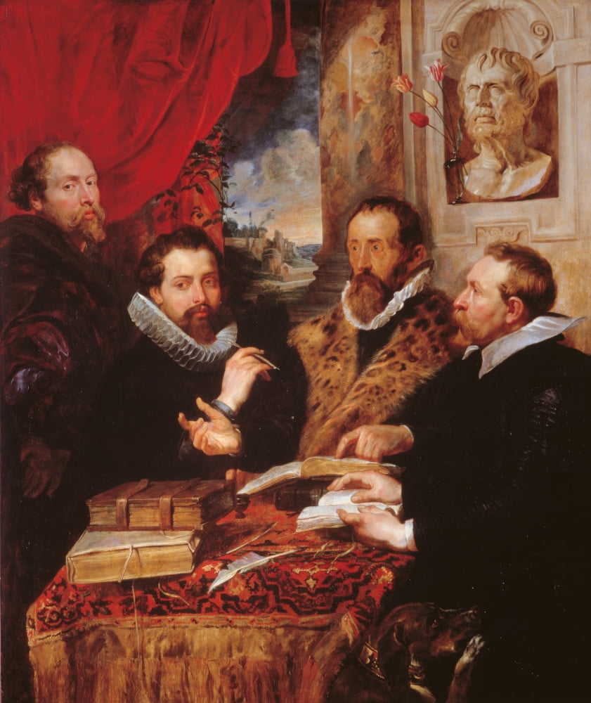 The Four Philosophers Canvas Art - (18 x 24)
