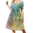 thumbnail image 1 of The Four Sleeveless Dress festival outfit women elegant guest wedding dress, 1 of 6