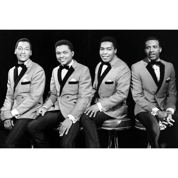 The Four Tops 24x36 Poster Motown classic group