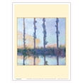 thumbnail image 1 of The Four Trees - Epte River near Giverny France - From an Original Color Painting by Claude Monet c.1891 - Master Art Print (Unframed) 9in x 12in, 1 of 4