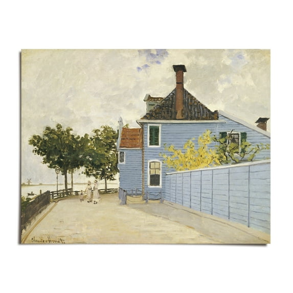 The Fourteenth of July, Bastille Day - Claude Monet - 12x16 - Wall Art Print - UNFRAMED