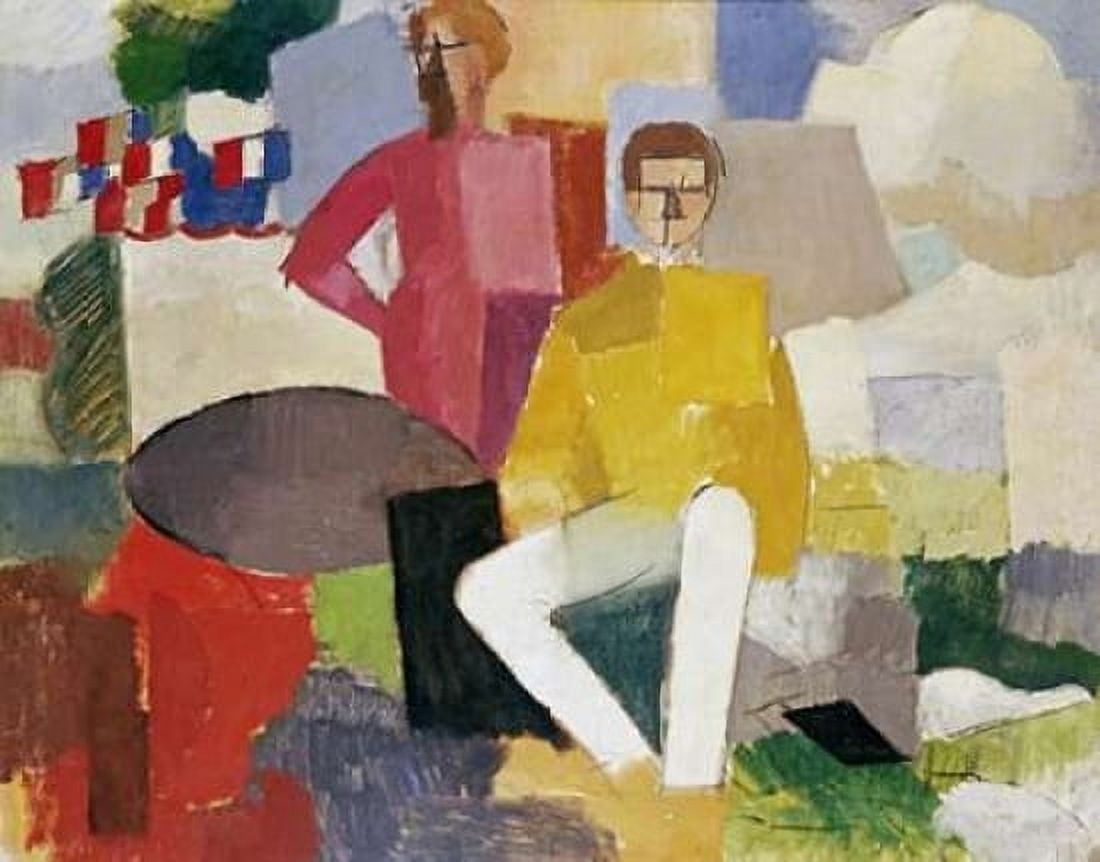 The Fourteenth of July Canvas Art - Roger De La Fresnaye (24 x 30)