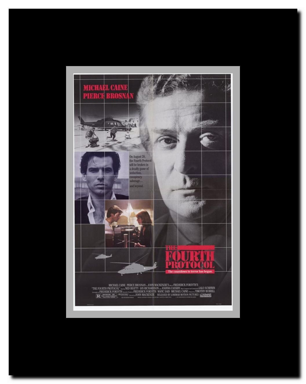 The Fourth Protocol Framed Movie Poster
