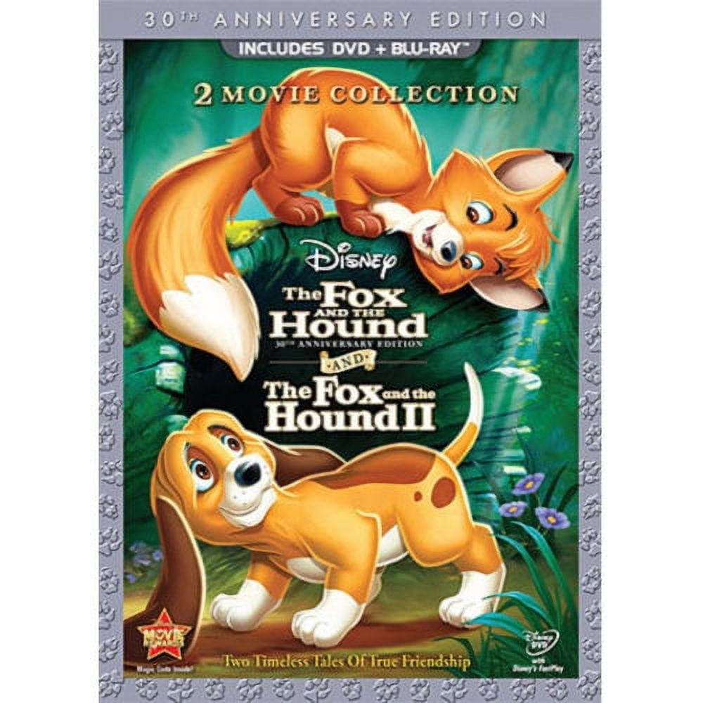 BUENA VISTA HOME ENTERTAINMENT The Fox And The Hound / The Fox And The Hound II (30th Anniversary Edition) (Blu-ray + DVD))