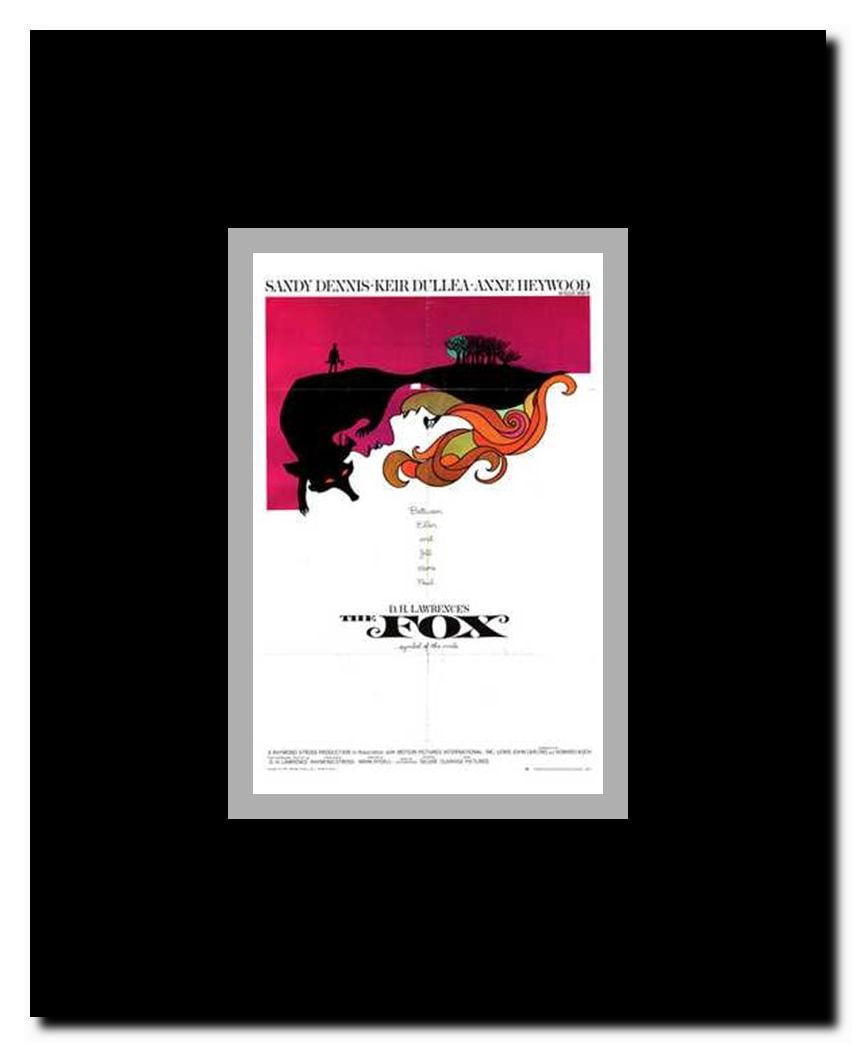 The Fox Framed Movie Poster
