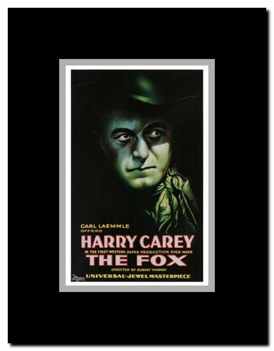 The Fox Framed Movie Poster