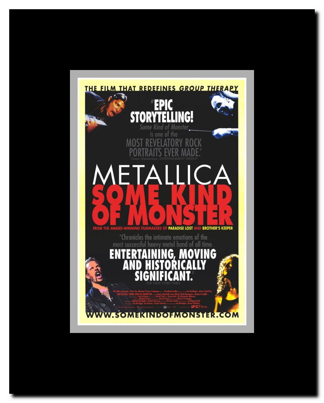 The Framed Movie Poster