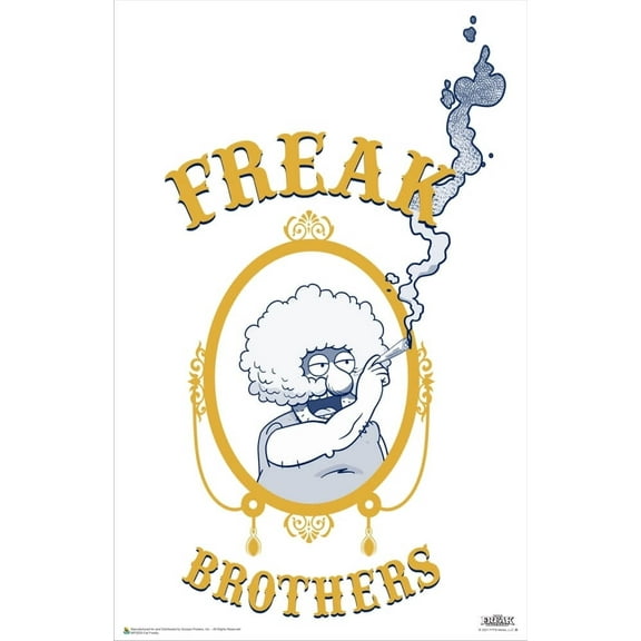 The Freak Brothers - Fat Freddy Poster 11" x 17"