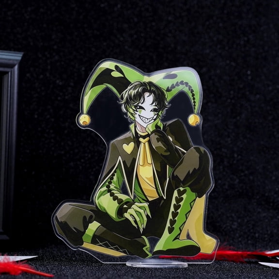 The Freak Circus Harlequin Acrylic Standee | Creepy Cute Desk Decor for Gamers (1 standee)