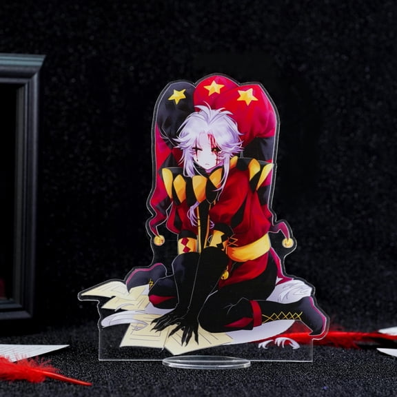 The Freak Circus Pierrot Acrylic Standee | Scene Style Desk Display for Gamers (1 standee)