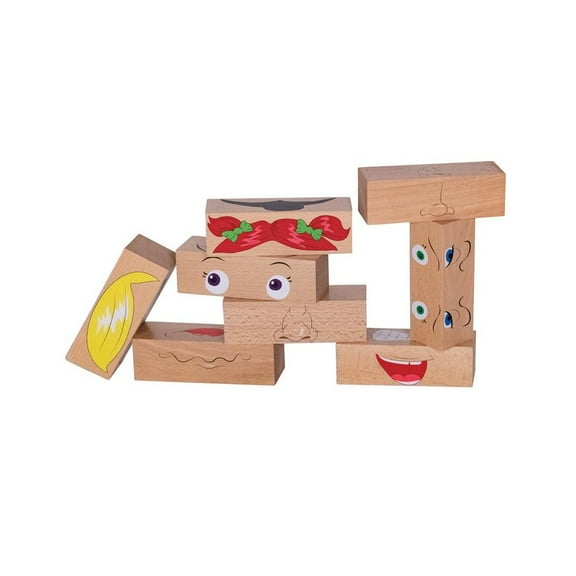 The Freckled Frog How Am I Feeling Blocks - Set of 8