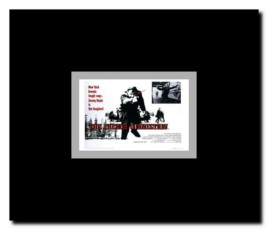 The French Connection Framed Movie Poster