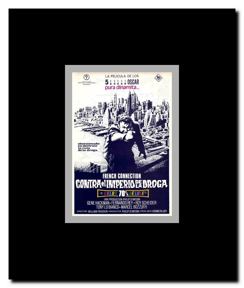 The French Connection Framed Movie Poster