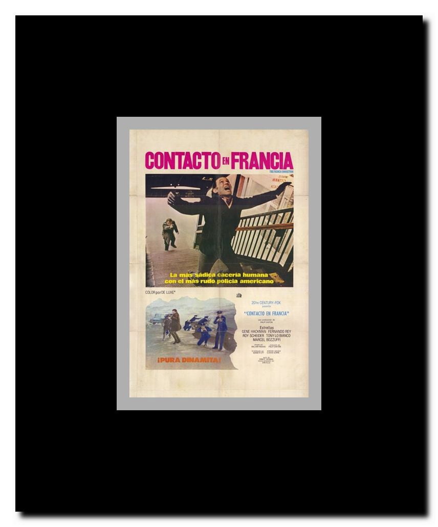 The French Connection Framed Movie Poster