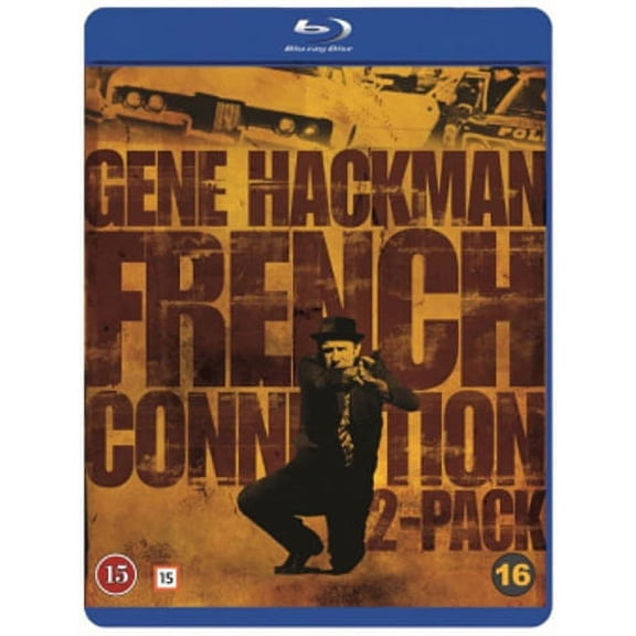 The French Connection I & II [ Blu-Ray, Reg.A/B/C Import - Denmark ]