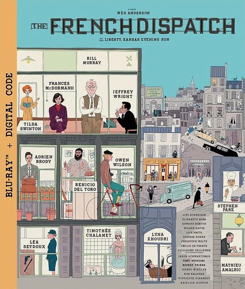 The French Dispatch (Blu-Ray + Digital Code) - Walmart.com