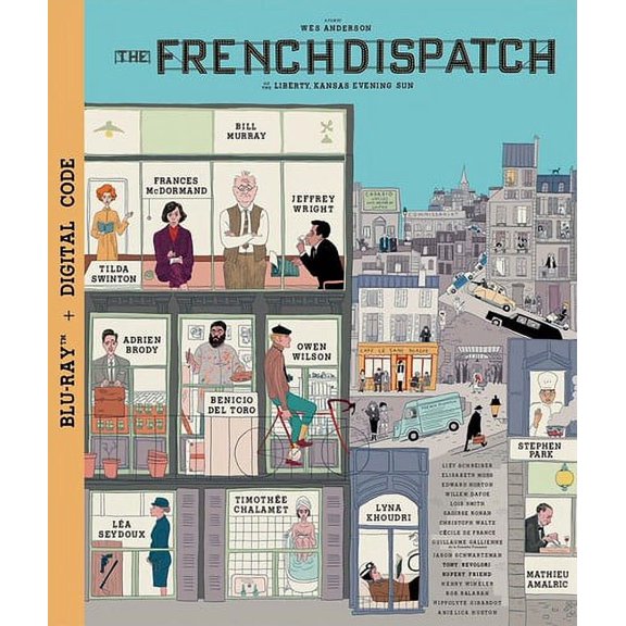 The French Dispatch (Blu-Ray + Digital Code)