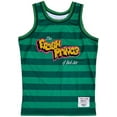 thumbnail image 1 of The Fresh Prince of Bell Air Will Smith Men's Headgear Classics Basketball Jersey (X-Large, Green (Striped)), 1 of 4