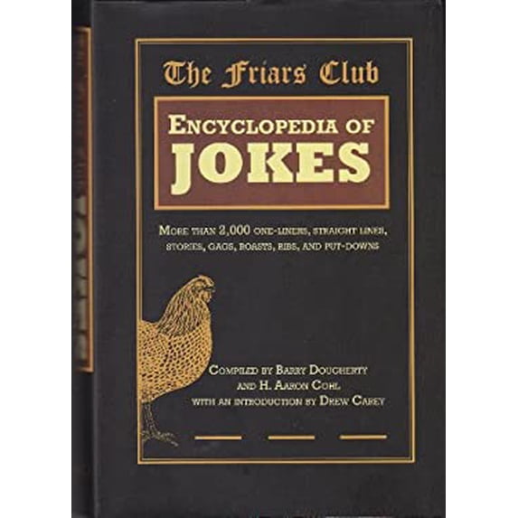 Pre-Owned The Friars Club Encyclopedia of Jokes (Hardcover) 160376299X 9781603762991