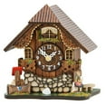 thumbnail image 1 of Hermle Chalet Style Handcrafted Mini Cuckoo Table Clock - 5", 1 of 1