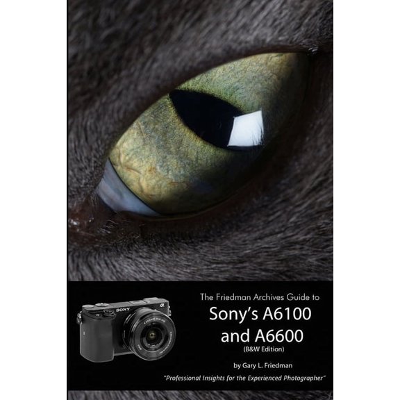 The Friedman Archives Guide to Sony's Alpha 6100 and 6600 (B&W Edition), (Paperback)