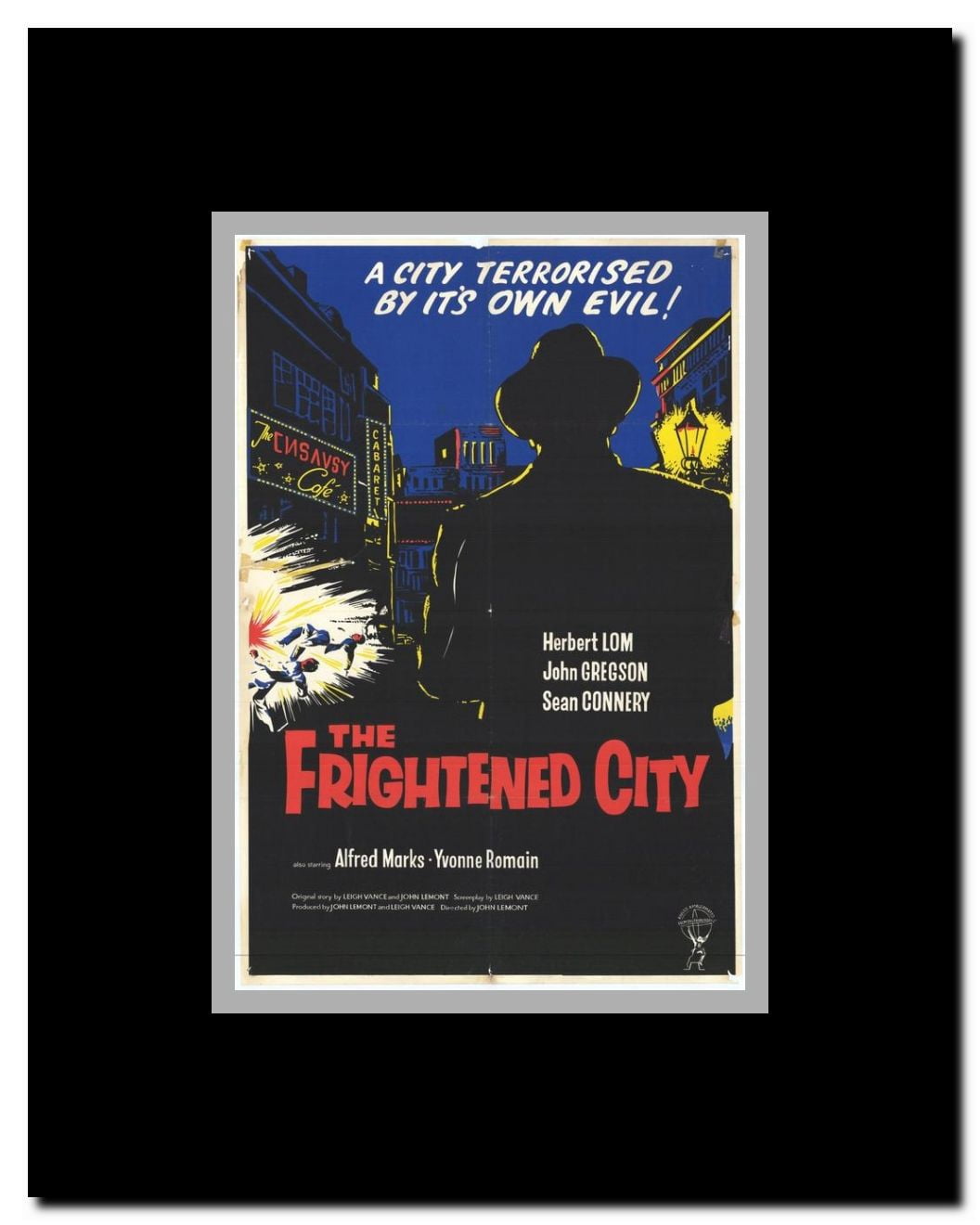 The Frightened City Framed Movie Poster