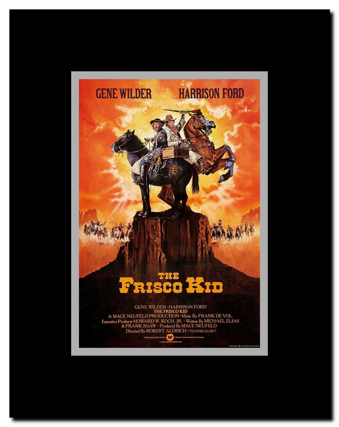 The Frisco Kid Framed Movie Poster