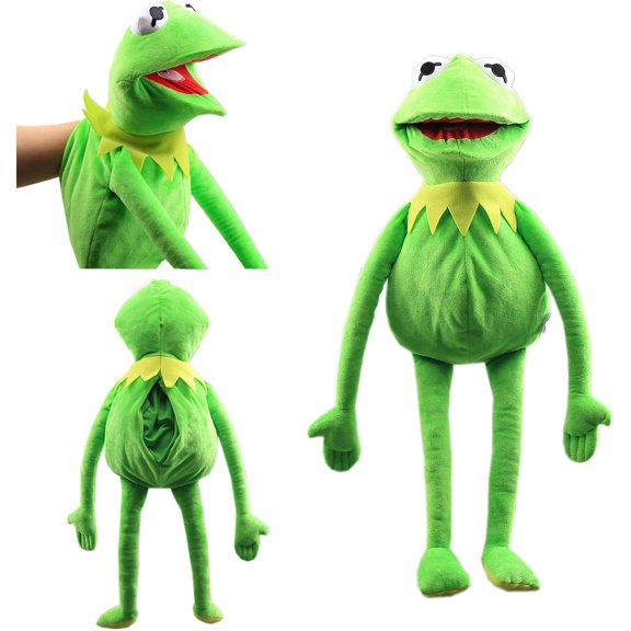 The Frog Puppet Plush Toy Ventriloquism Prop Party Gift