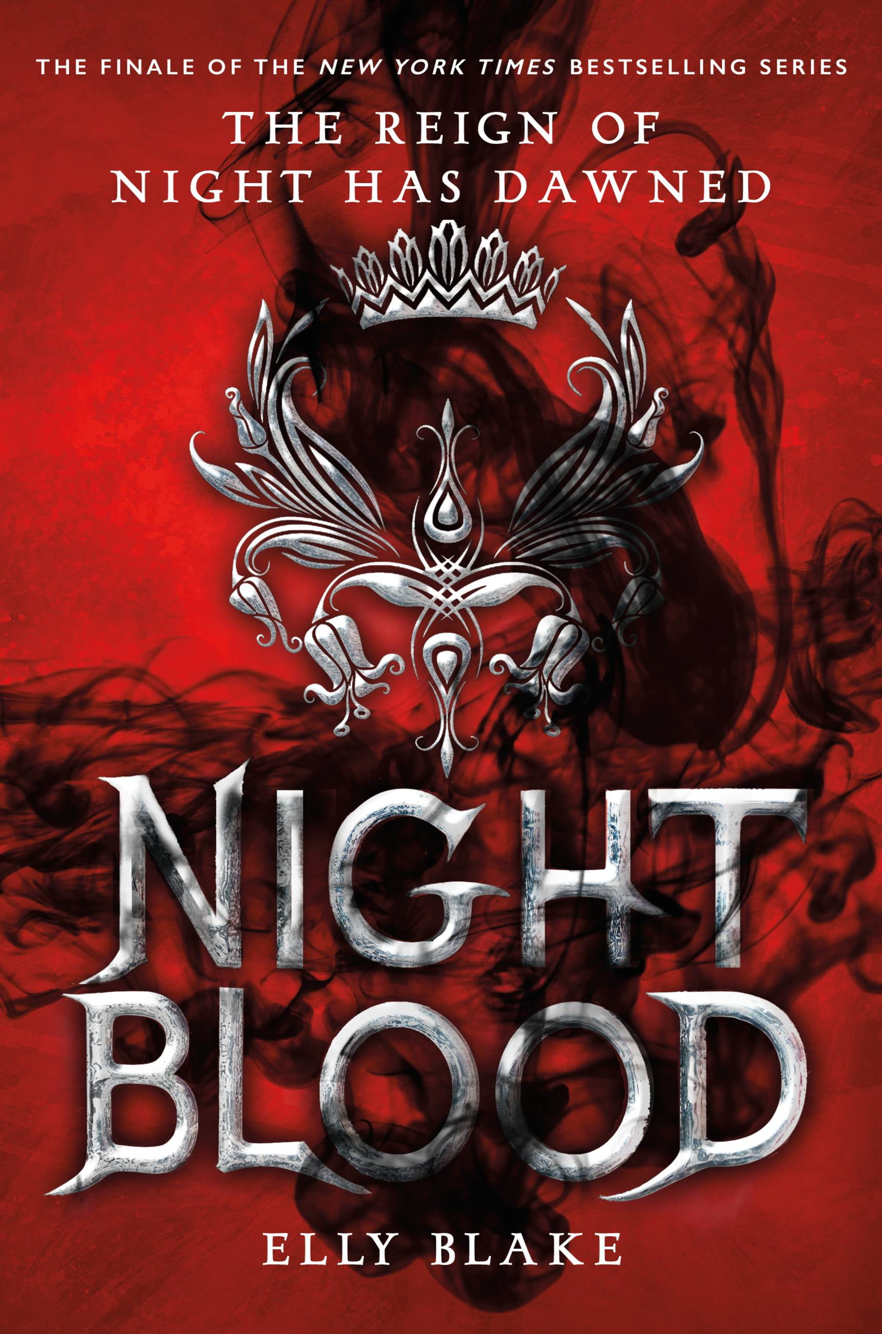 Nightblood Paperback with Red and Black Cover