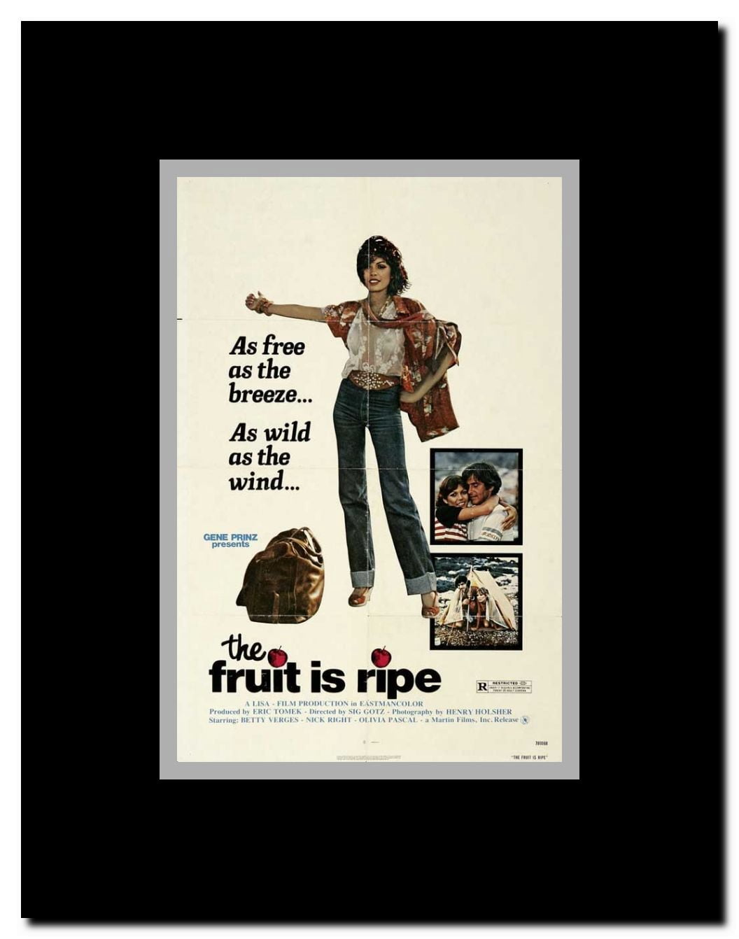 The Fruit Is Ripe Framed Movie Poster