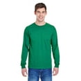 thumbnail image 1 of The Fruit of the Loom Adult 5 oz HD Cotton Long Sleeve T-Shirt - RETRO HTHR GREEN - 3XL, 1 of 2