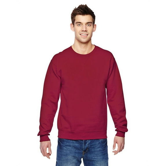 Fruit of the Loom - Sofspun Crewneck Sweatshirt - SF72R, XL, Cardinal