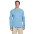 thumbnail image 1 of The Fruit of the Loom Adult HD Cotton Long-Sleeve T-Shirt - LIGHT BLUE - L, 1 of 2