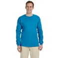 thumbnail image 1 of The Fruit of the Loom Adult HD Cotton Long-Sleeve T-Shirt - PACIFIC BLUE - XL, 1 of 2