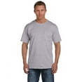 thumbnail image 1 of The Fruit of the Loom Adult HD Cotton Pocket T-Shirt - ATHLETIC HEATHER - M, 1 of 2