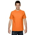 thumbnail image 1 of The Fruit of the Loom Adult HD Cotton Pocket T-Shirt - SAFETY ORANGE - S, 1 of 2