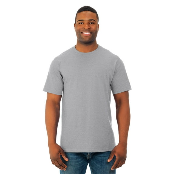 The Fruit of the Loom Adult HD Cotton T-Shirt - ATHLETIC HEATHER - M