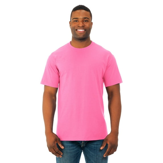 The Fruit of the Loom Adult HD Cotton T-Shirt - AZALEA - XL