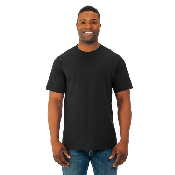 The Fruit of the Loom Adult HD Cotton T-Shirt - BLACK - XL