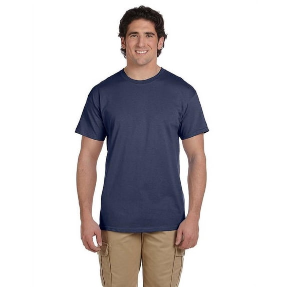 The Fruit of the Loom Adult HD Cotton T-Shirt - DENIM - 4XL