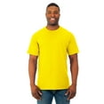 thumbnail image 1 of The Fruit of the Loom Adult HD Cotton T-Shirt - YELLOW - L, 1 of 2