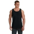 thumbnail image 1 of The Fruit of the Loom Adult Men 5 oz HD Cotton Tank Top - Black- Extra Large, 1 of 3