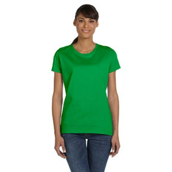 The Fruit of the Loom Ladies' HD Cotton T-Shirt - KELLY - 3XL