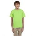 thumbnail image 1 of The Fruit of the Loom Youth HD Cotton T-Shirt - NEON GREEN - L, 1 of 2