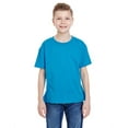 thumbnail image 1 of The Fruit of the Loom Youth HD Cotton T-Shirt - TURQUOISE HTHR - L, 1 of 2