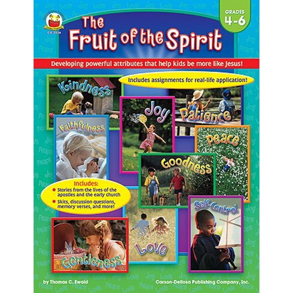 Pre-Owned The Fruit of the Spirit, Grades 4 - 6 : Developing powerful attributes that help kids be more like Jesus!