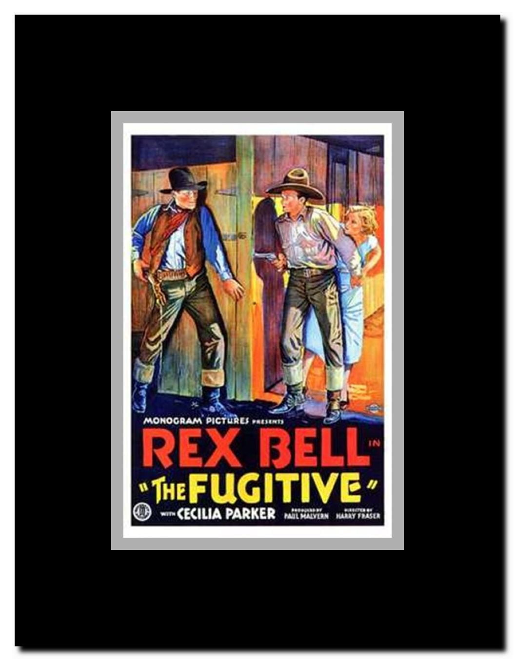 The Fugitive Framed Movie Poster