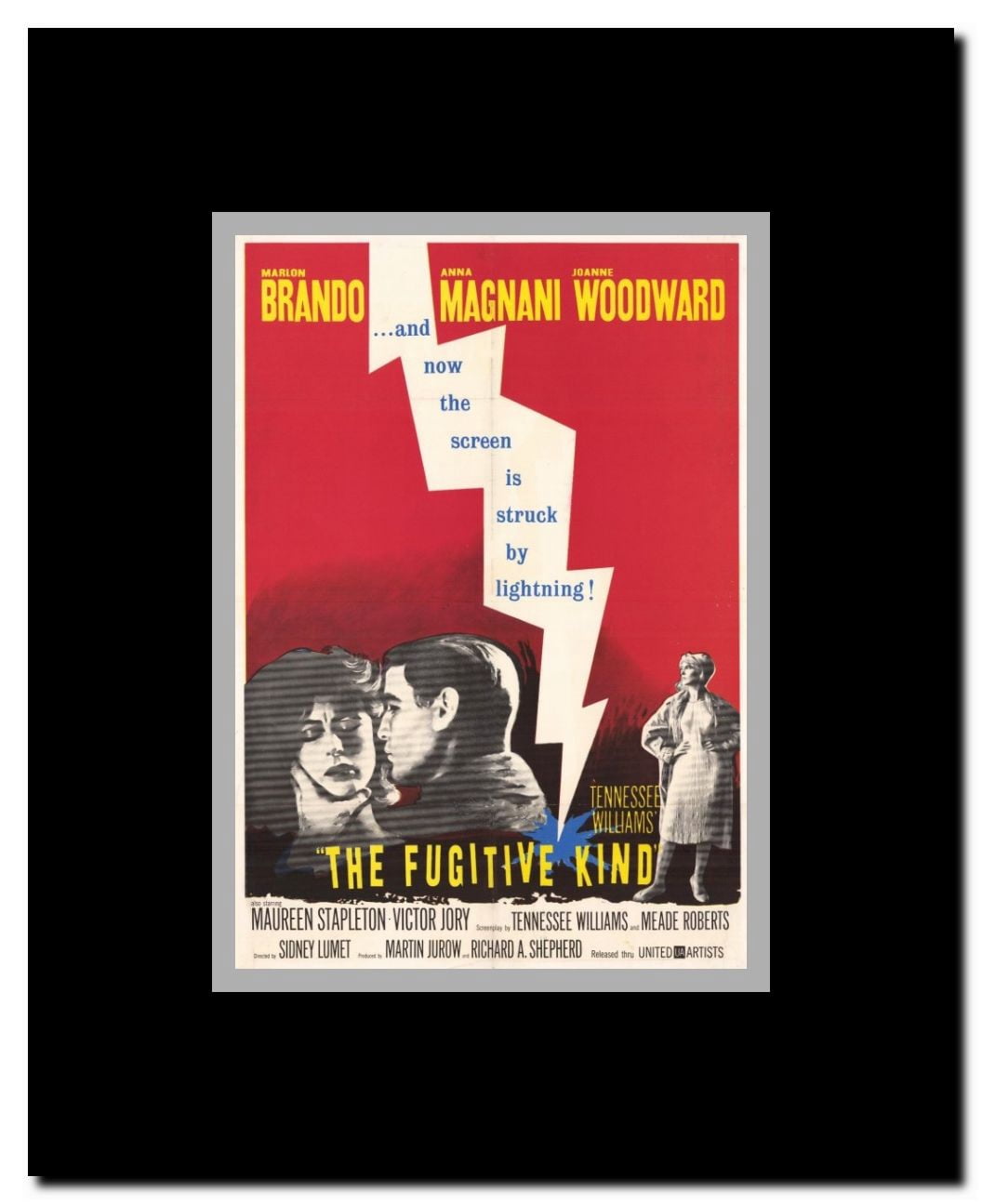 The Fugitive Kind Framed Movie Poster